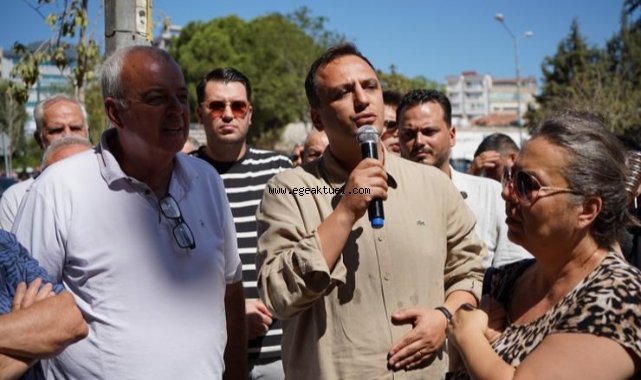 CHP Bornova’da ‘baba evi’ nöbeti