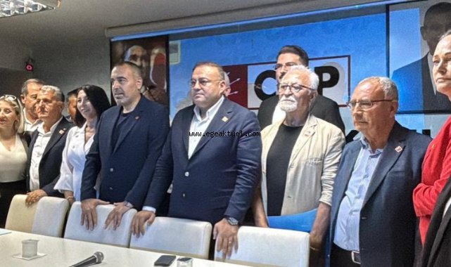 CHP Konak'ta Serkan Kalmaz görevi devraldı