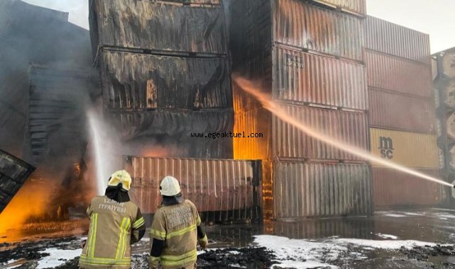 İzmir İtfaiyesi, Aliağa’da büyük bir felaketin önüne geçti