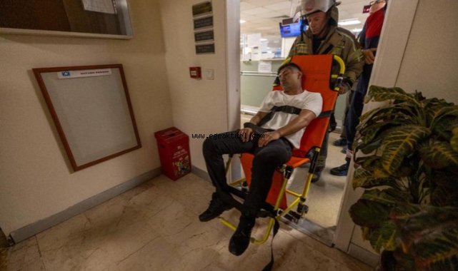 İZSU'da gerçeği aratmayan tatbikat