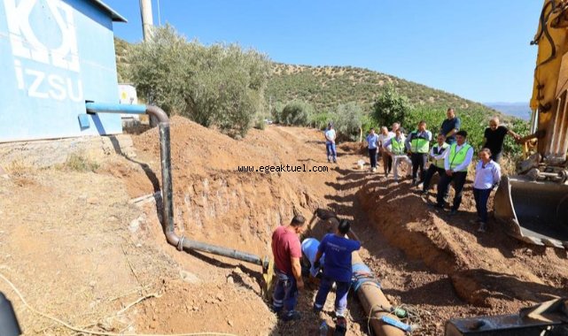 İZSU’dan Selçuk’a can suyu operasyonu