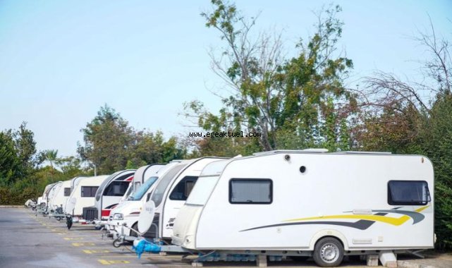 Karavancıların tercihi İnciraltı Karavan Parkı