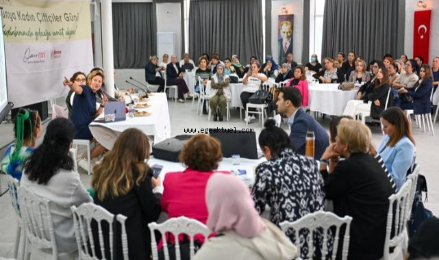 Bornovalı kadınlar geleceğe umut ekiyor