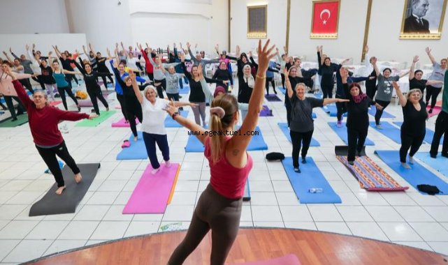 Buca’da spor keyfi kapalı alanlara taşındı