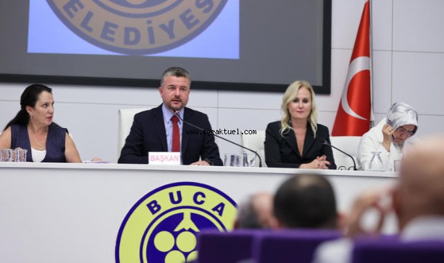 Buca meclisinde Gazze için ortak duruş