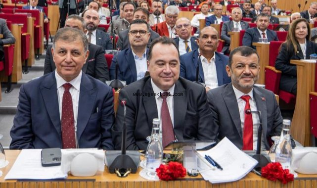 Ege Belediyeler Birliği üyeleri İzmir’de toplandı