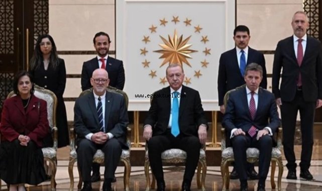 Erdoğan, 4 ülkenin büyükelçisini kabul etti