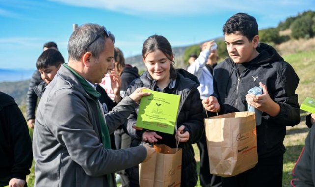 200 zeytin fidanı toprakla buluştu