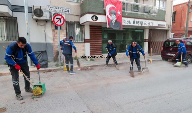 Buca’da köşe bucak temizlik