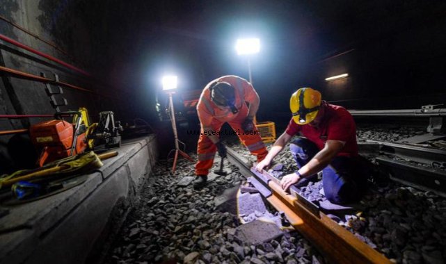 İzmir Metrosu’nda bakım zamanı