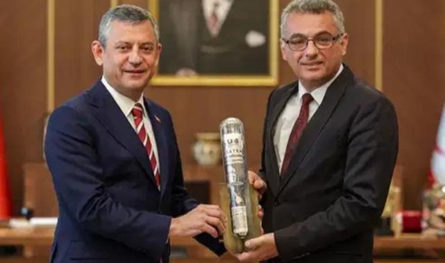 Özel, KKTC Cumhurbaşkanı Erhürman’ı ziyaret etti