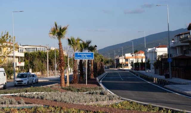 75. Yıl Cumhuriyet Bulvarı'nın ilk etabı trafiğe açıldı