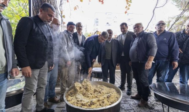 Başkan Tugay Abdal Musa için düzenlenen lokma duasına katıldı