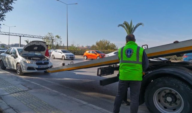 Büyükşehir'den trafiğe anında müdahale
