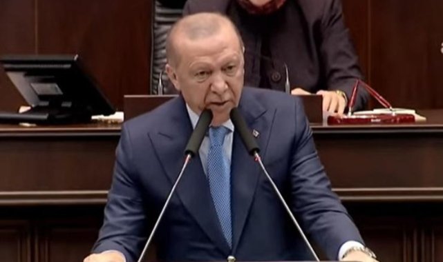 Erdoğan'dan kürsüde 'Barzani' tepkisi