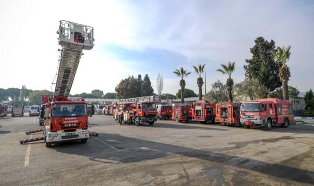İtfaiye araçlarının bakım üssü: