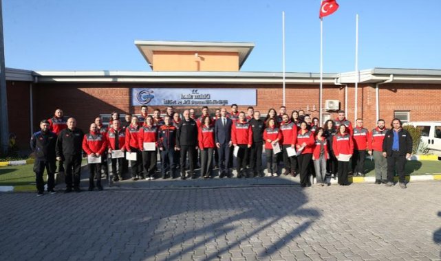 Karşıyaka’nın Arama Kurtarma Ekibi eğitimlerini tamamladı
