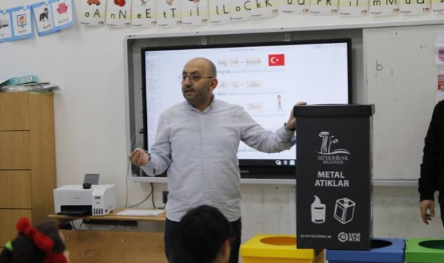 Seferihisar’da öğrencilere “Sıfır Atık” eğitimi
