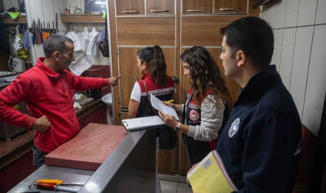 Zabıta ve Tarım ekiplerinden Tarihi Çarşı’da sıkı denetim