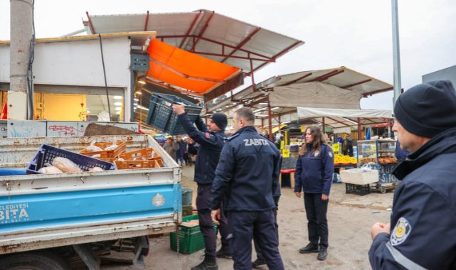 Buca Belediyesi’nden pazar yerlerinde “kayıt dışı” operasyonu