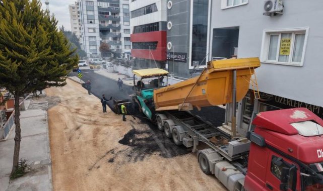 Çamlıkule’de bozulan yol onarıldı