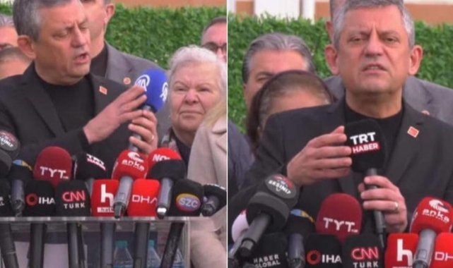 Özel, AA ve TRT'ye sert tepki gösterdi