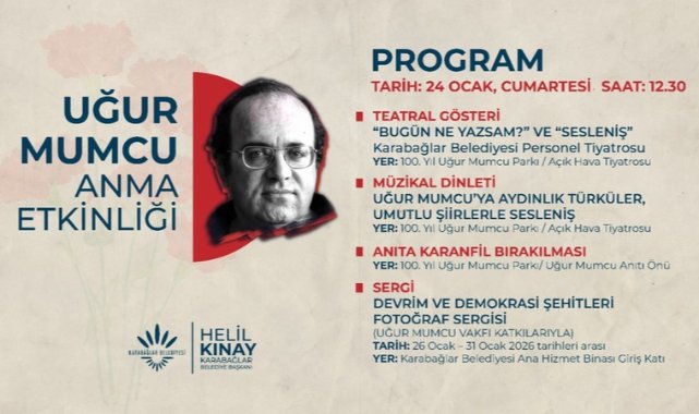 Uğur Mumcu Karabağlar ’da Anılacak