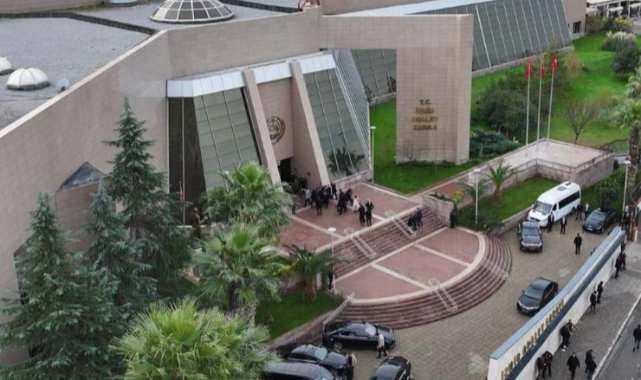 İZBETON davasında ikinci duruşma başladı: 44 sanık hakim karşısında
