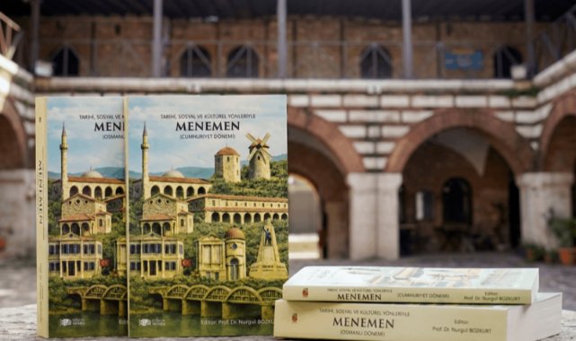  Menemen tarihi 2 cilt kitap oldu