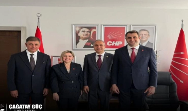 Başkan Tugay ve İl Başkanı Güç'ten Genel Merkez ziyaretleri