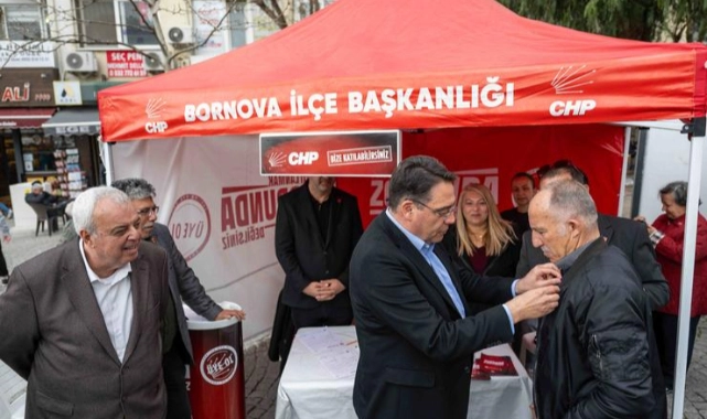 CHP’li Bağcıoğlu Bornova’da konuştu: “Milli savunma siyaset üstü bir konudur”