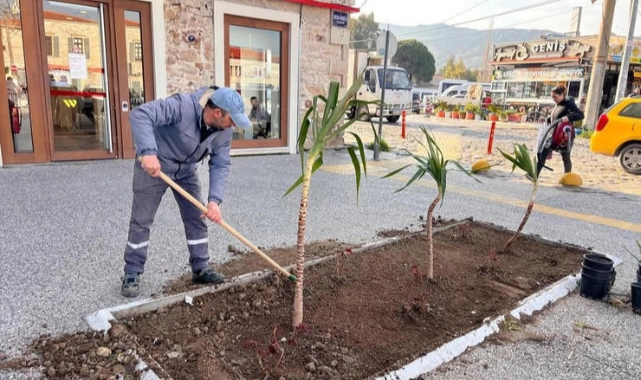Foça Belediyesi’nden Kent Estetiğine Güçlü Dokunuş