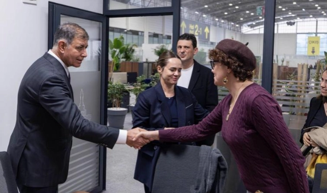 Minguzzi ailesinden Başkan Tugay’a ziyaret