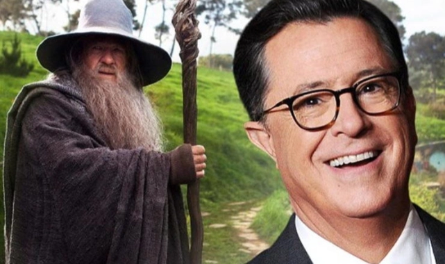 ''Stephen Colbert ve oğlu senaryoyu yazıyor!''