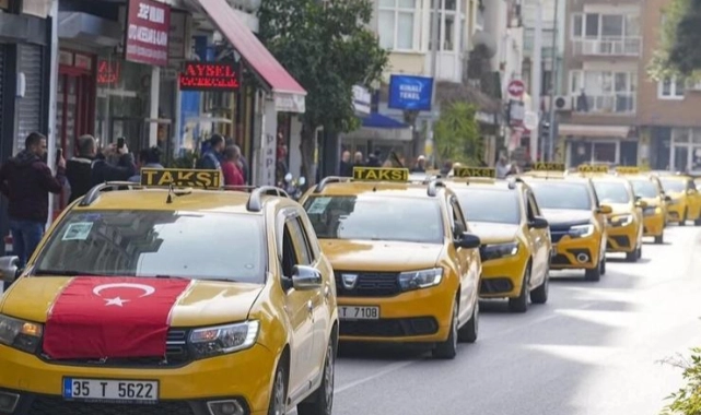 Taksiciler yasta... Deniz Örer'e konvoyla veda!