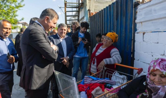 Başkan Tugay Çırpı’da halkla buluştu