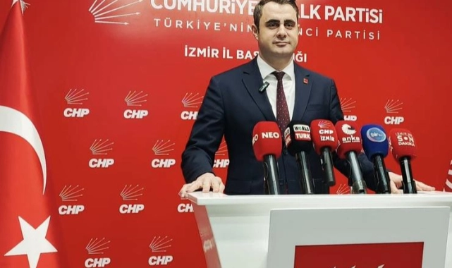 CHP İzmir il başkanı Çağatay Güç: "İktidar İzmir halkının hakkını vermiyor. İzmirliye eziyet ediyor."