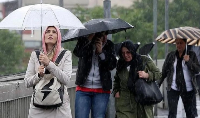 Gök gürültülü sağanak geliyor!