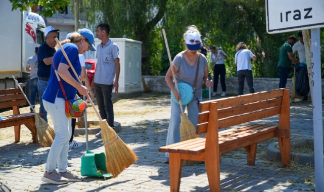 Güzelbahçe'de kapsamlı bayram temizliği