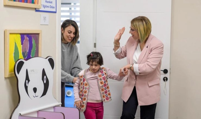 İzmir’de özel çocuk anneleri mutlu