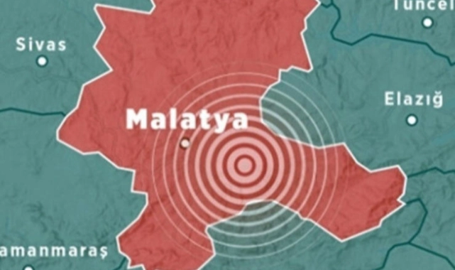 Malatya'da 5.6 Büyüklüğünde Deprem