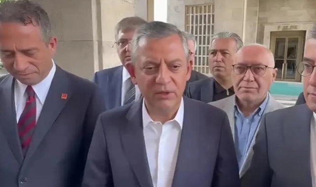 Özgür Özel'den TBMM'de açıklama