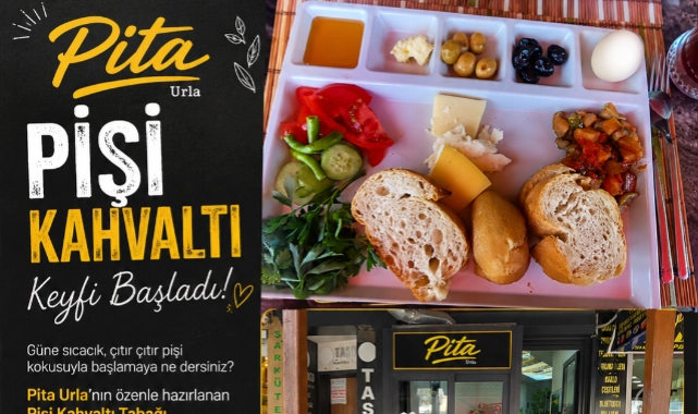 Pita Urla’da Pişi Kahvaltı Keyfi Başladı!