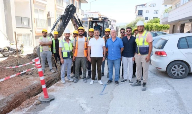 Dikili'de Doğal Gaz Ağı Genişliyor: 5. Etap Çalışmaları Hız Kesmeden Başladı