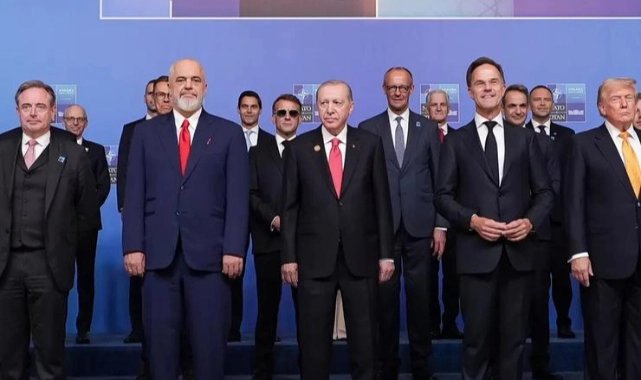 Erdoğan'ın NATO liderlerine hediye ettiği silah görüntülendi