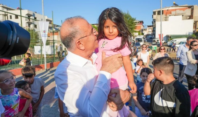 Gaziemirli çocuklar geleneksel oyunlarla sokaklara döndü