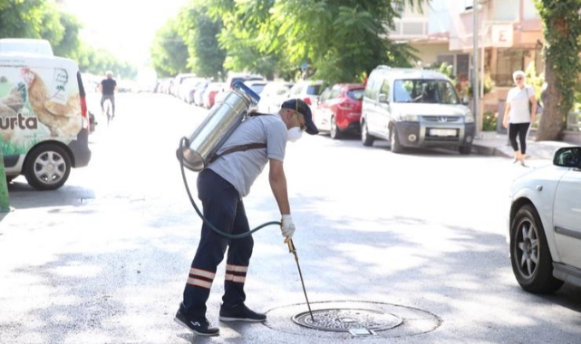 Karşıyaka Belediyesi’nden haşerelerle kararlı mücadele