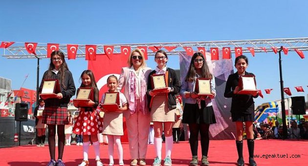 23 Nisan Urla’da coşkuyla kutlandı