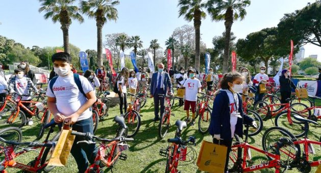 23 Nisan'da 101 çocuğa 101 bisiklet