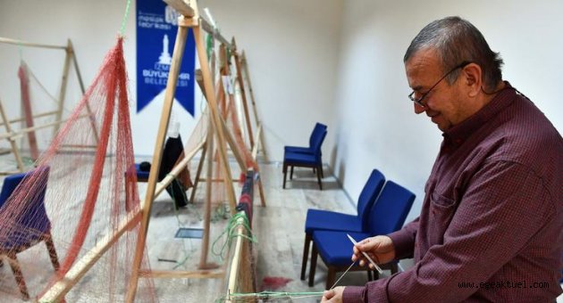 37 çeşit balık ağı örüyor